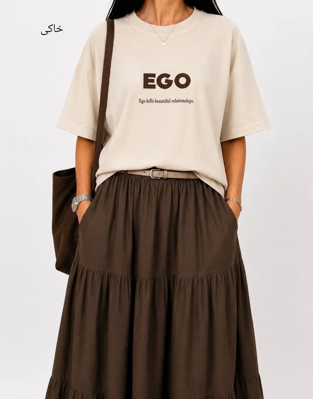 تیشرت باکسی EGO